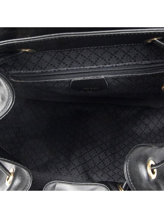 Gucci Rajibanbu Backpack Black Calfskin Leather main image 5